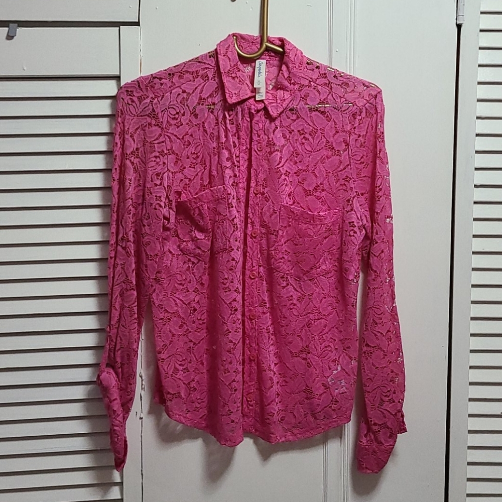 Pink top